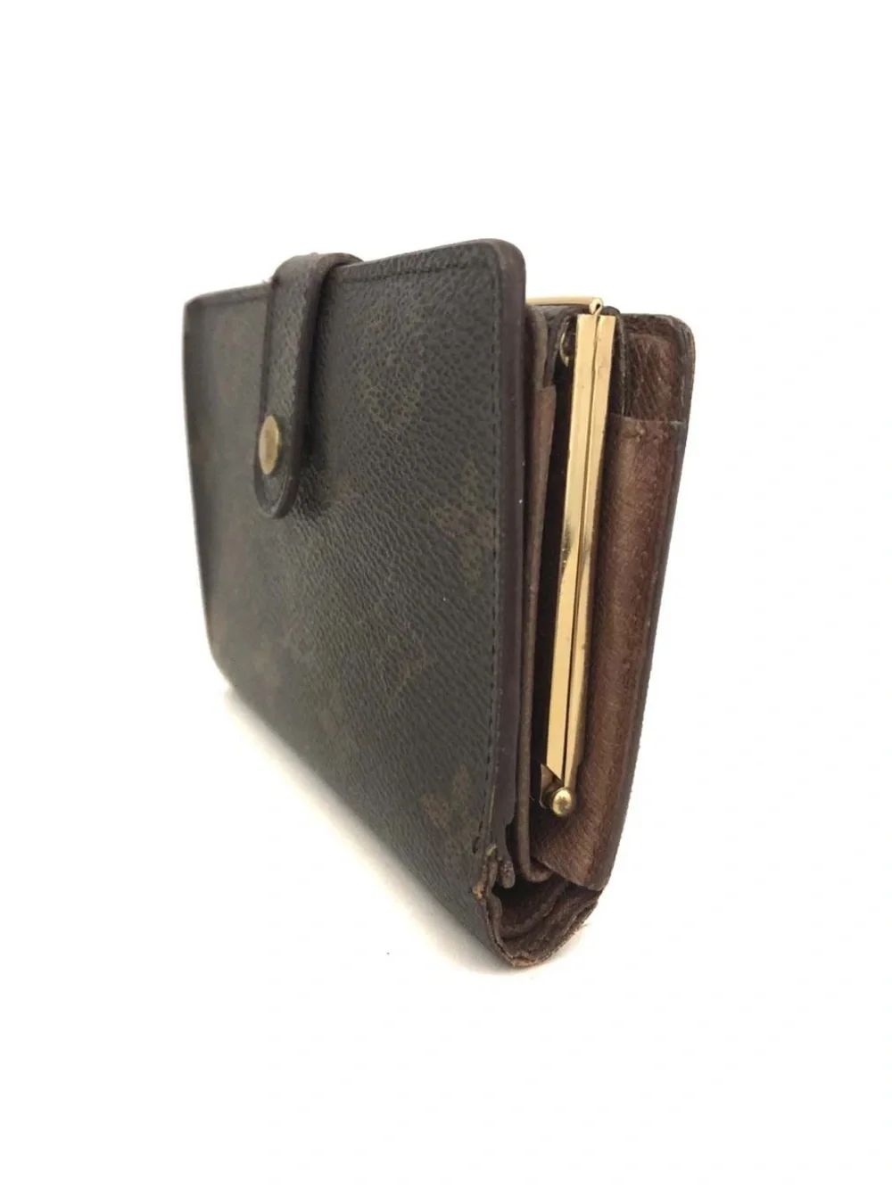 🤎💛🤎Louis Vuitton Monogram Kiss-Lock Wallet🤎💛🤎